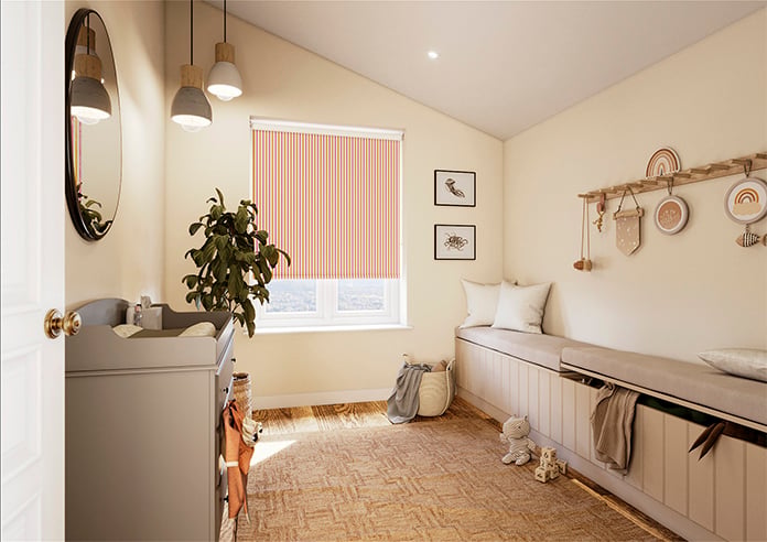 The British Stripe Co. Catherine, Notting Hill No.2 - Roller Blind - Image 7